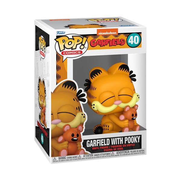 Garfield POP! Comics Vinyl Garfield w/Pooky 9 cm 