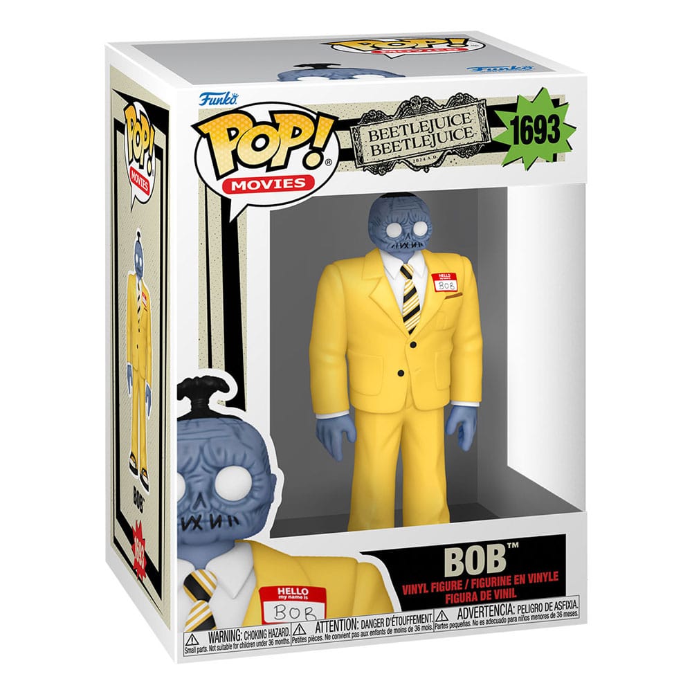 Beetlejuice 2 POP! Movies Vinyl Figure Bob 9 cm 