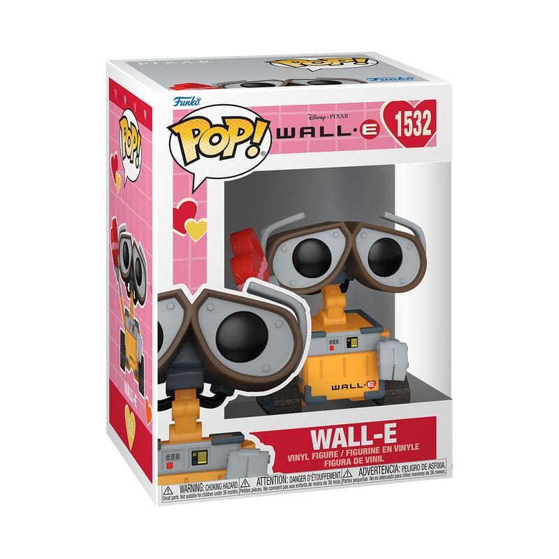 Wall-E Valentines POP! Disney Vinyl Figure Wall-E 9 cm 