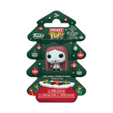 Nightmare before Christmas Holiday 2025 Pocket POP! Vinyl Keychains Sally Tree Holiday Box 4 cm