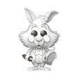 Disney POP! Vinyl Figure Sketched- White Rabbit 9 cm