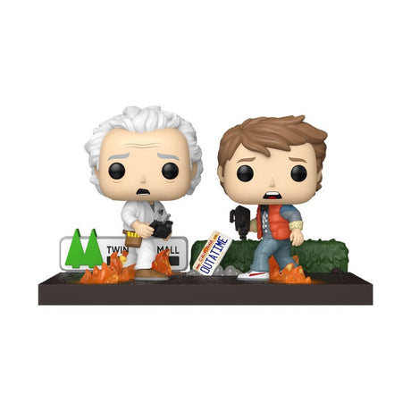 Back to the Future POP Moments Vinyl Figures Doc&Marty 9 cm 