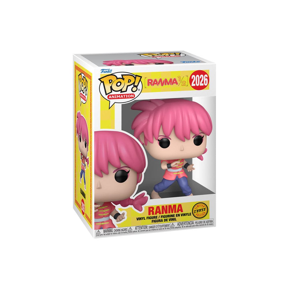 Ranma 1/2 POP! Animation Vinyl Figure Ranma w/CH 9 cm Assortment (6)