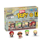 One Piece Bitty POP! Vinyl Figure 4-Pack Luffy 2,5 cm