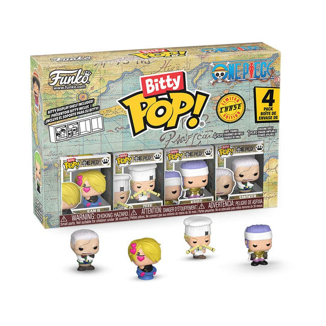 One Piece Bitty POP! Vinyl Figure 4-Pack Sanji 2,5 cm