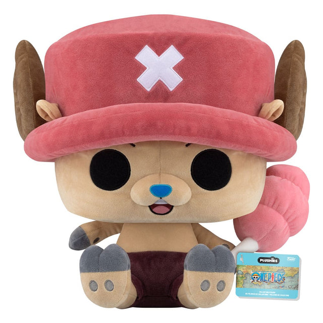 One Piece Jumbo Plush Figure Tony Tony Chopper with Cotton Candy 41 cm