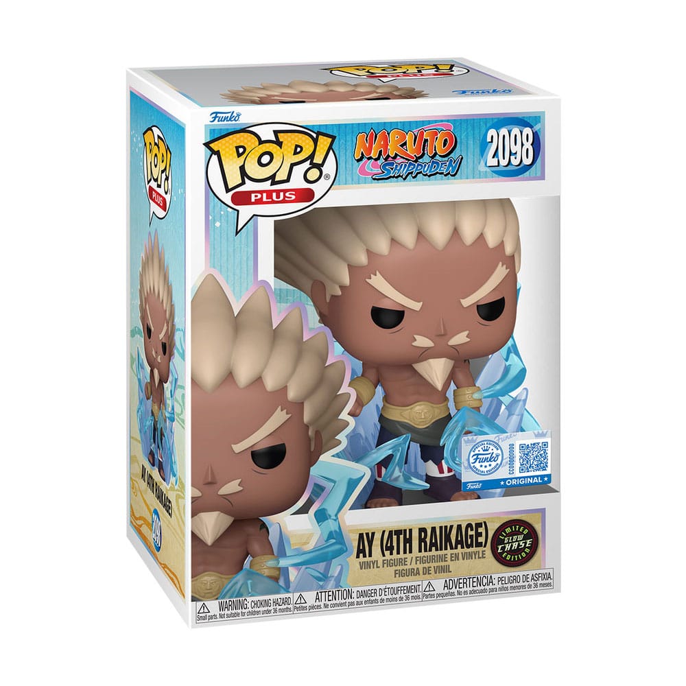Naruto Shippuden POP! Animation Vinyl Figure A (4th Raikage) w/CH(GW) 9 cm Assortment (6)