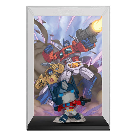 Transformers X MTG POP! Comic Covers Vinyl Figure Optimus Prime (Magic the Gathering) 9 cm