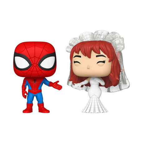 Marvel-ous POP! Vinyl Couple: Spider-Man & Mary Jane 9cm Mini-Figures