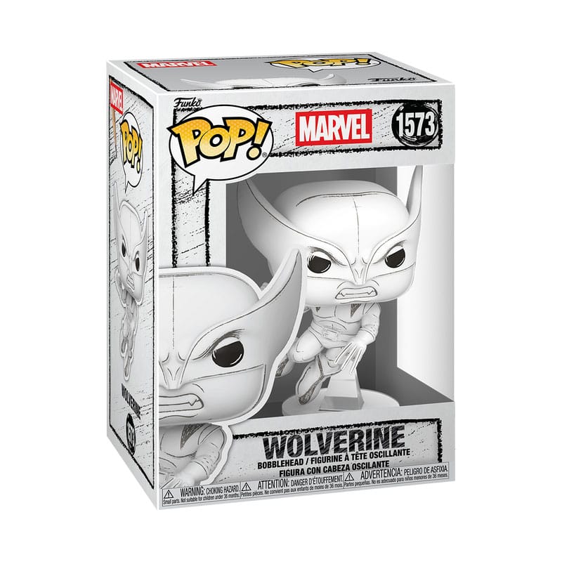 Wolverine Sketched Marvel POP! Vinyl Figure by Funko
