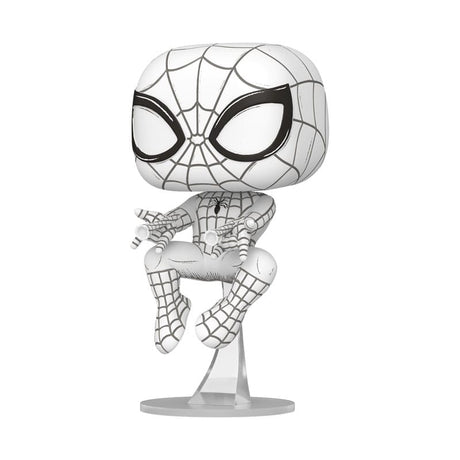 Funko Marvel Spider-Man Sketched POP! Vinyl Collectible Figure - 9 cm