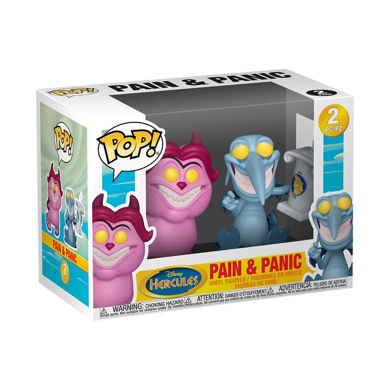 Hercules Power Packed POP! Vinyl Figures 2-Pack Panic & Pain 9 cm