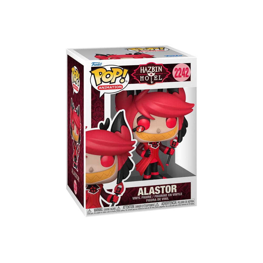 Funko Hazbin Hotel Alastor Pop! Vinyl—Chase Variant Collectible!