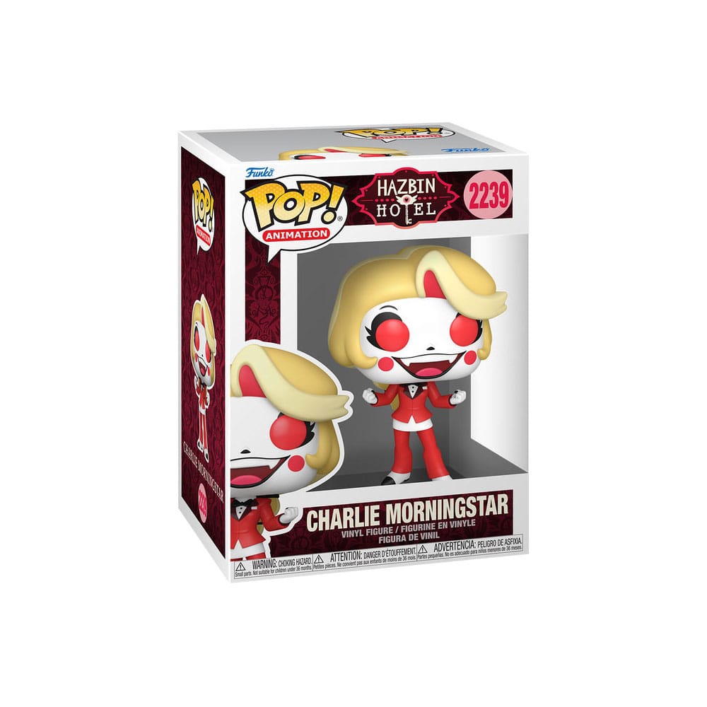 Funko Hazbin Hotel POP! Vinyl Figures: Charlie w/Chance of Chase, Set of 6