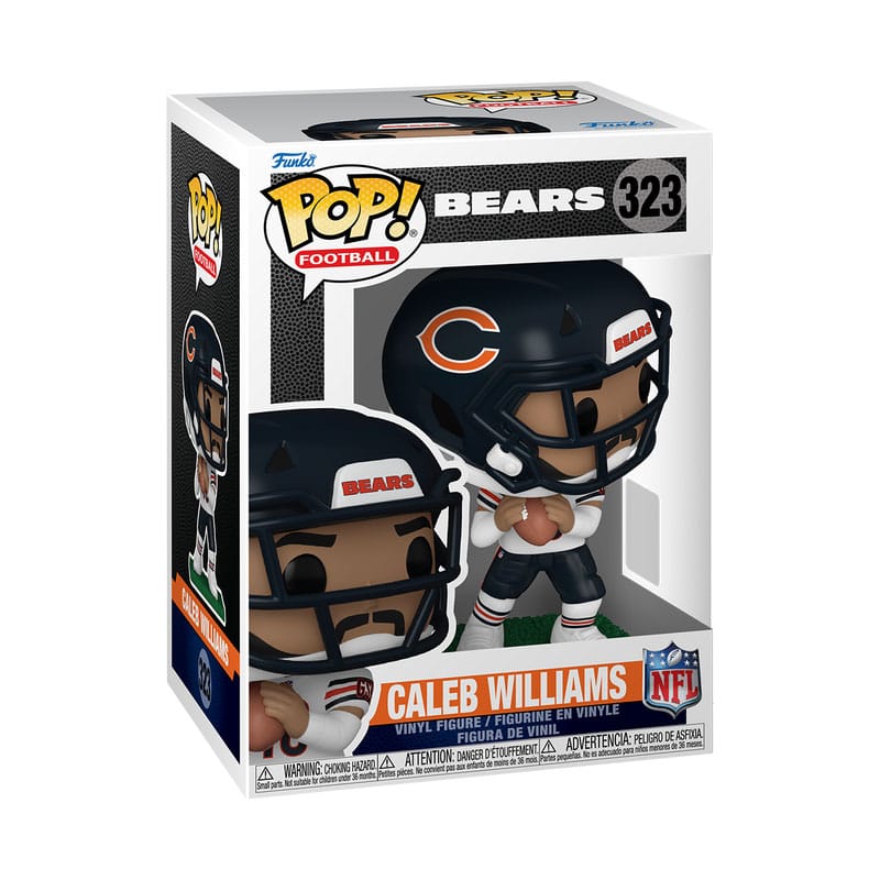 Funko NFL Legends POP! Sports Vinyl Figure - Caleb Williams (Bears), 9cm Collectible