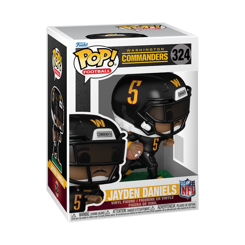 NFL Legends Pop Jayden Daniels Vinyl Figure by Funko