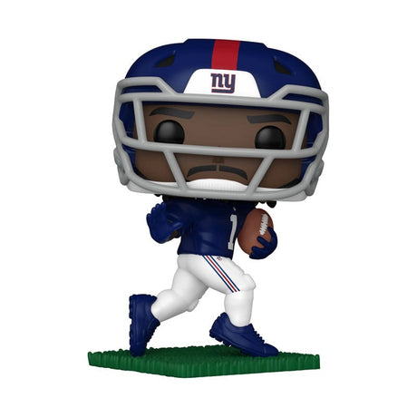 NFL Legends Unleashed: Malik Nabers Funko POP! Sports Giants Vinyl Figure