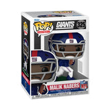 NFL Legends Unleashed: Malik Nabers Funko POP! Sports Giants Vinyl Figure