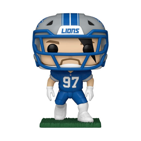 NFL Legends: Aidan Hutchinson POP! Vinyl Figure by Funko, 9 cm, Home Edition