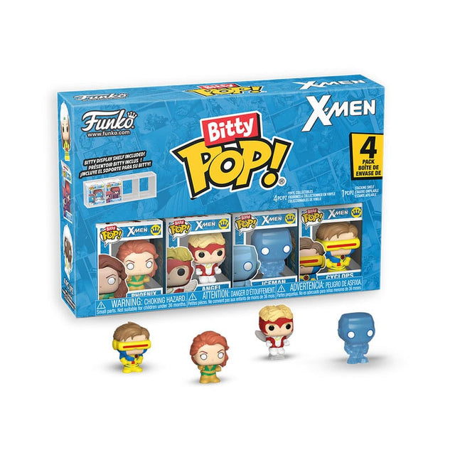 Bitty X-Men Pop! Vinyl Minifigures 4-Pack by Funko - Jean Grey w/ Surprise CH