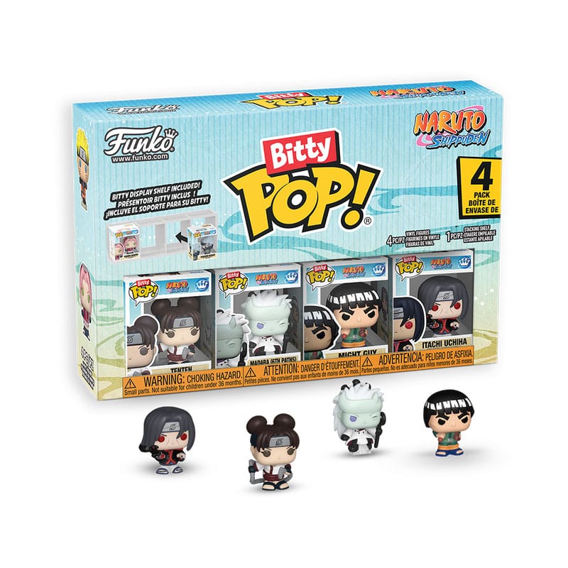 Naruto Shippuden Mini Adventure with Bitty POP! Vinyl Figure 4-Pack