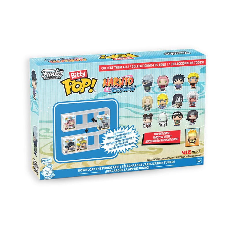 Naruto Shippuden Mini Adventure with Bitty POP! Vinyl Figure 4-Pack