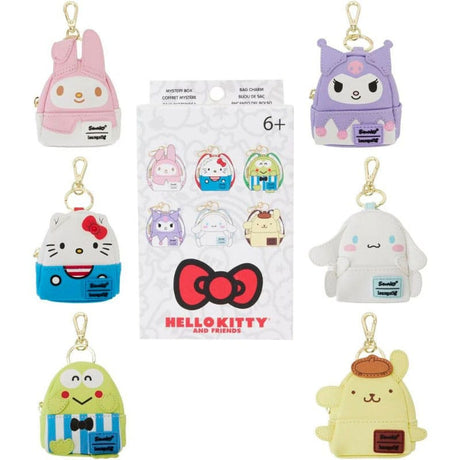 Hello Kitty by Loungefly Keychains Mini Backpack Clasic Blind Box Assortment (15)