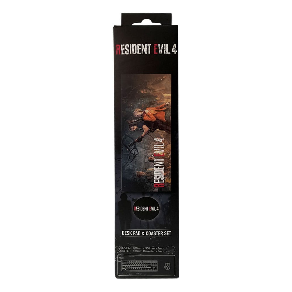 Resident Evil 4 Desk Pad & Coaster Set 