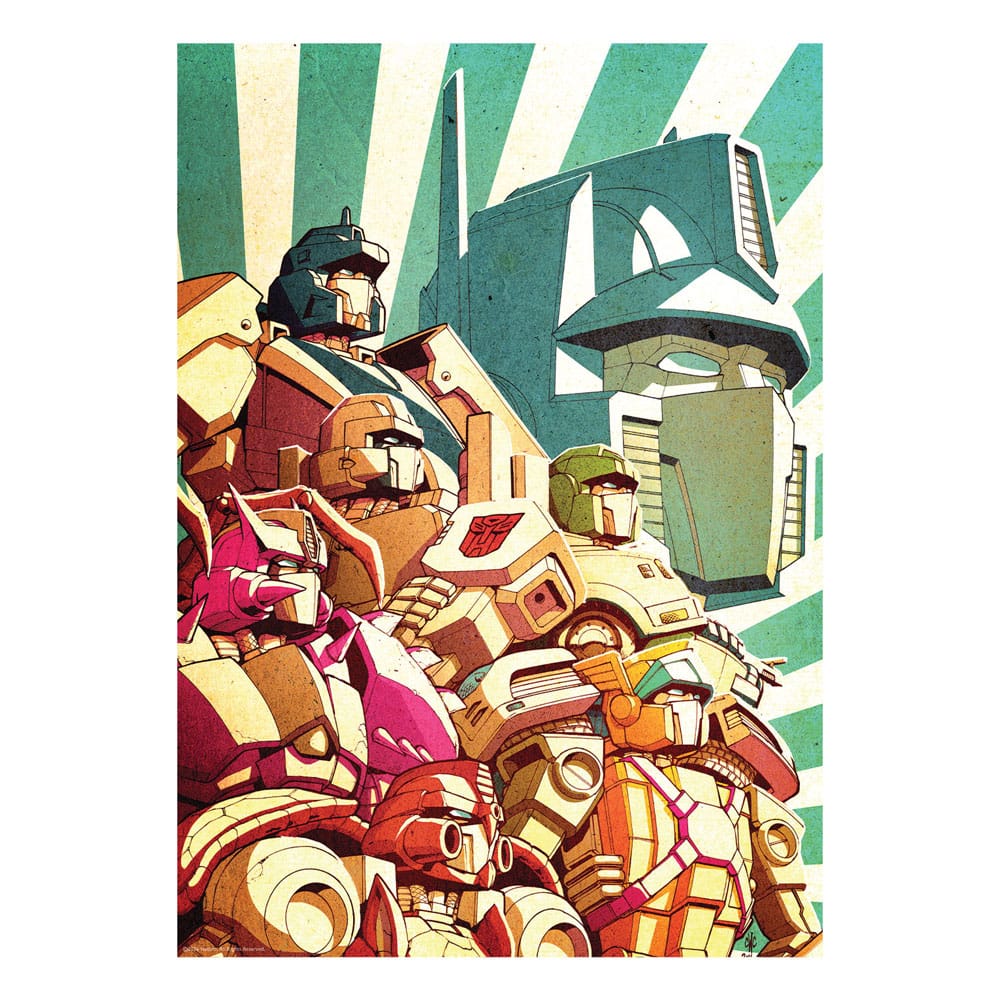 Transformers Art Print Optimus Prime Limited Edition 42 x 30 cm   