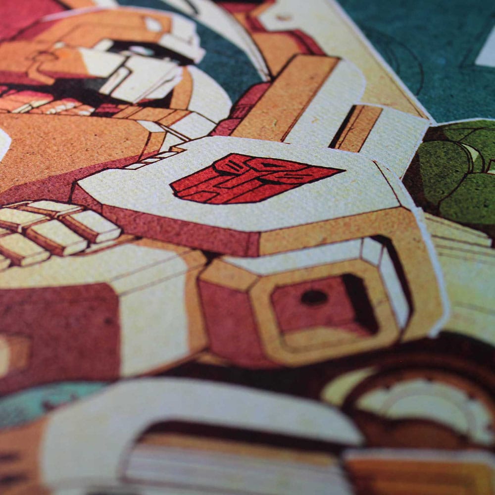 Transformers Art Print Optimus Prime Limited Edition 42 x 30 cm   