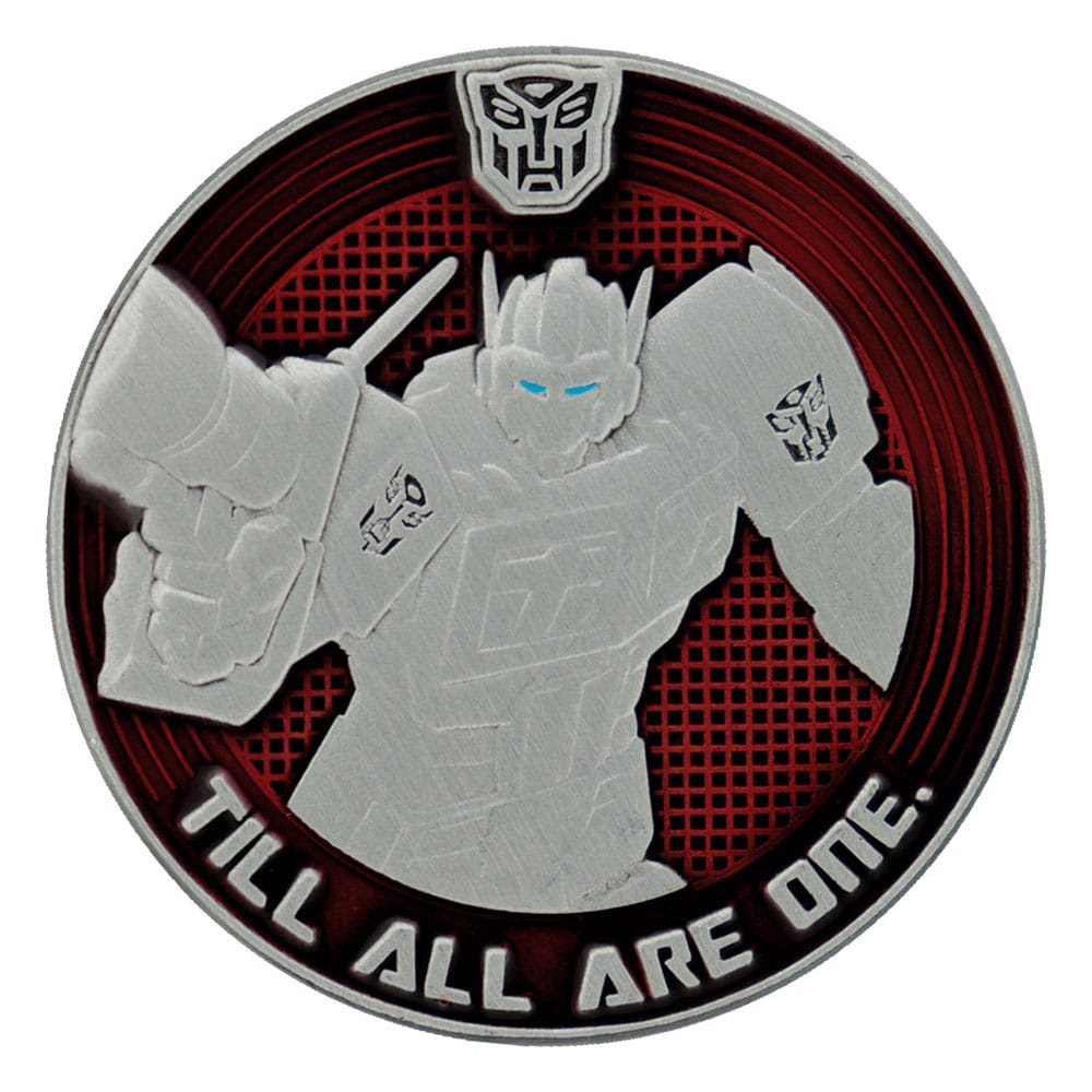 Transformers Generation 1 Collectable Coin G1 Autobots vs Decepticons Limited Edition 4 cm 