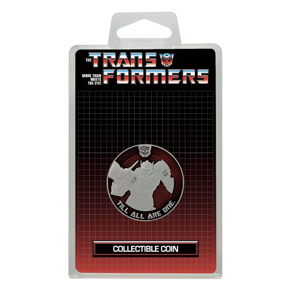 Transformers Generation 1 Collectable Coin G1 Autobots vs Decepticons Limited Edition 4 cm 