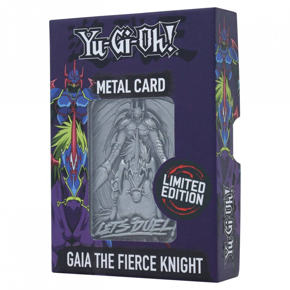 Yu-Gi-Oh! Metal Card Gaia The Fierce Knight Limited Edition 