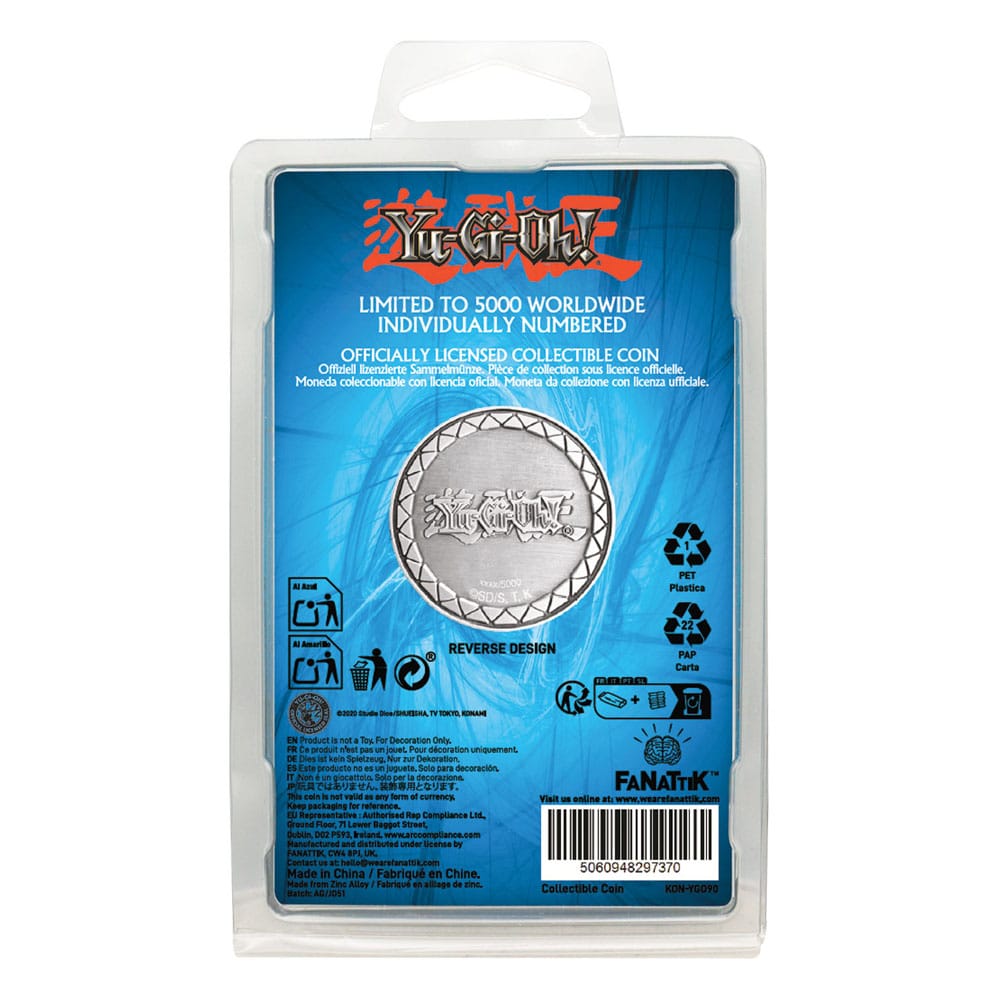 Yu-Gi-Oh! Collectable Coin Blue-Eyes White Dragon Limited Edition       