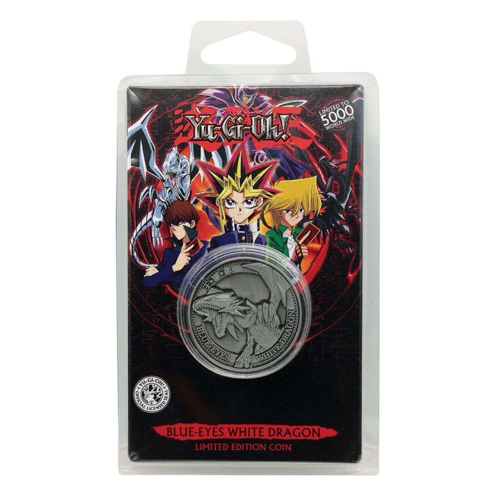 Yu-Gi-Oh! Collectable Coin Blue-Eyes White Dragon Limited Edition       