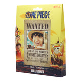 One Piece Wall Banner Luffy Wanted 120 x 85 cm     