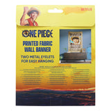 One Piece Wall Banner Luffy Wanted 120 x 85 cm     