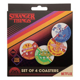 Stranger Things Coaster 4-Pack 