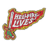 Stranger Things Pin Badge Hellfire Lives Limited Edition     