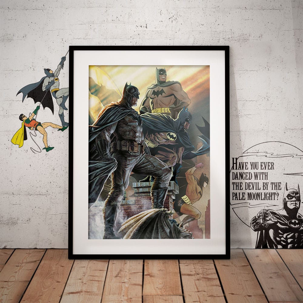 DC Comis Art Print Batman 85th Anniversary Limited Edition 42 x 30 cm 