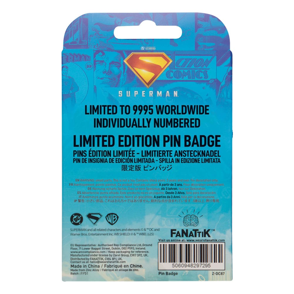 Superman 2025 Pin Badge Daily Planet