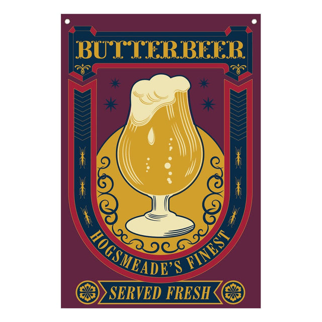 Harry Potter Wall Banner Butterbeer 125 x 85 cm  