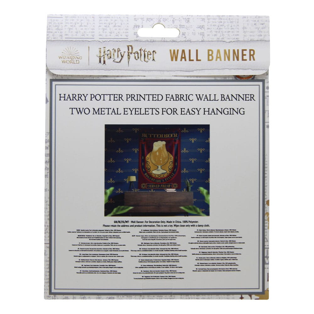 Harry Potter Wall Banner Butterbeer 125 x 85 cm  
