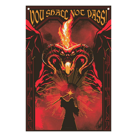 Lord of the Rings Wall Banner You shall not pass! 125 x 85 cm  
