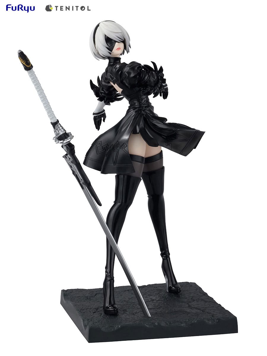 NieR:Automata Tenitol PVC Statue 2B Ver1.1a 22 cm    