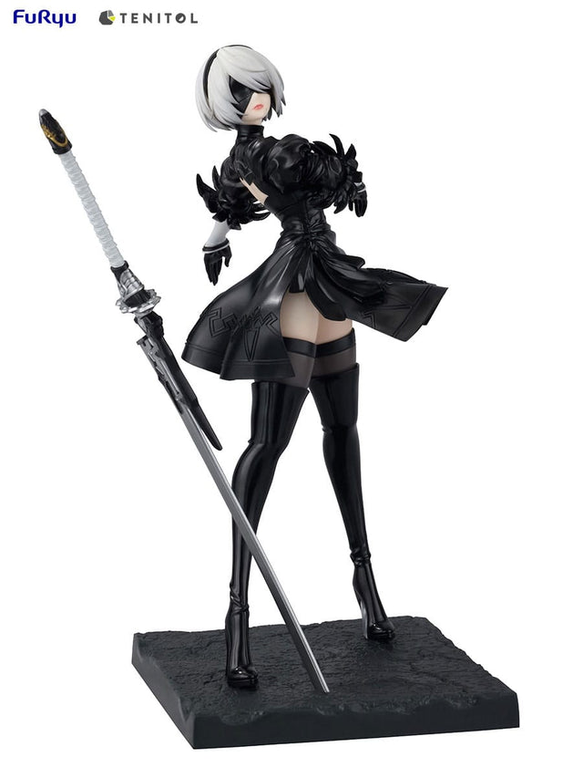 NieR:Automata Tenitol PVC Statue 2B Ver1.1a 22 cm    
