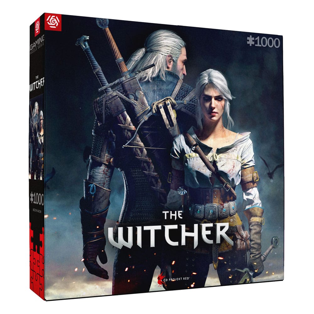 The Witcher Gaming Puzzle Geralt & Ciri (1000 pieces) 