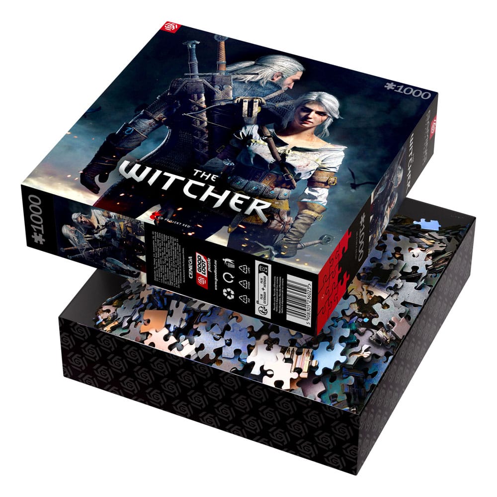 The Witcher Gaming Puzzle Geralt & Ciri (1000 pieces) 