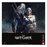 The Witcher Gaming Puzzle Geralt & Ciri (1000 pieces) 