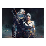The Witcher Gaming Puzzle Geralt & Ciri (1000 pieces) 
